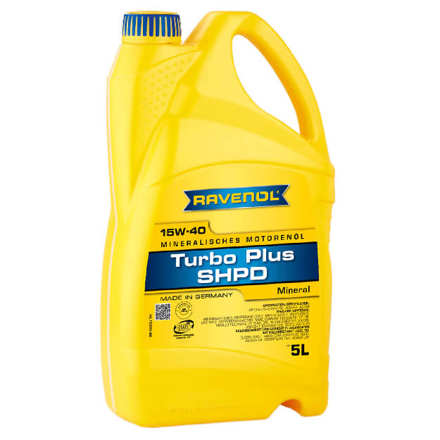 RAVENOL TURBO PLUS SHPD SAE 15W-40 (Mineral) – 5L