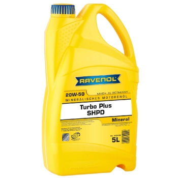 RAVENOL TURBO PLUS SHPD SAE Mineral 20W50 -5L